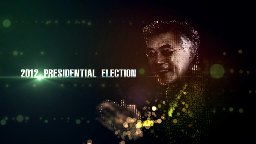 韩国12年总统大选宣传包装